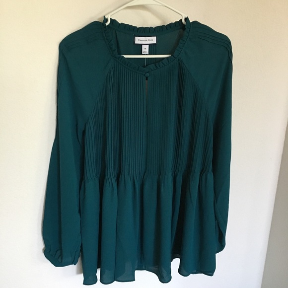 Charter Club Tops - Charter Club Long Sleeved Blouse